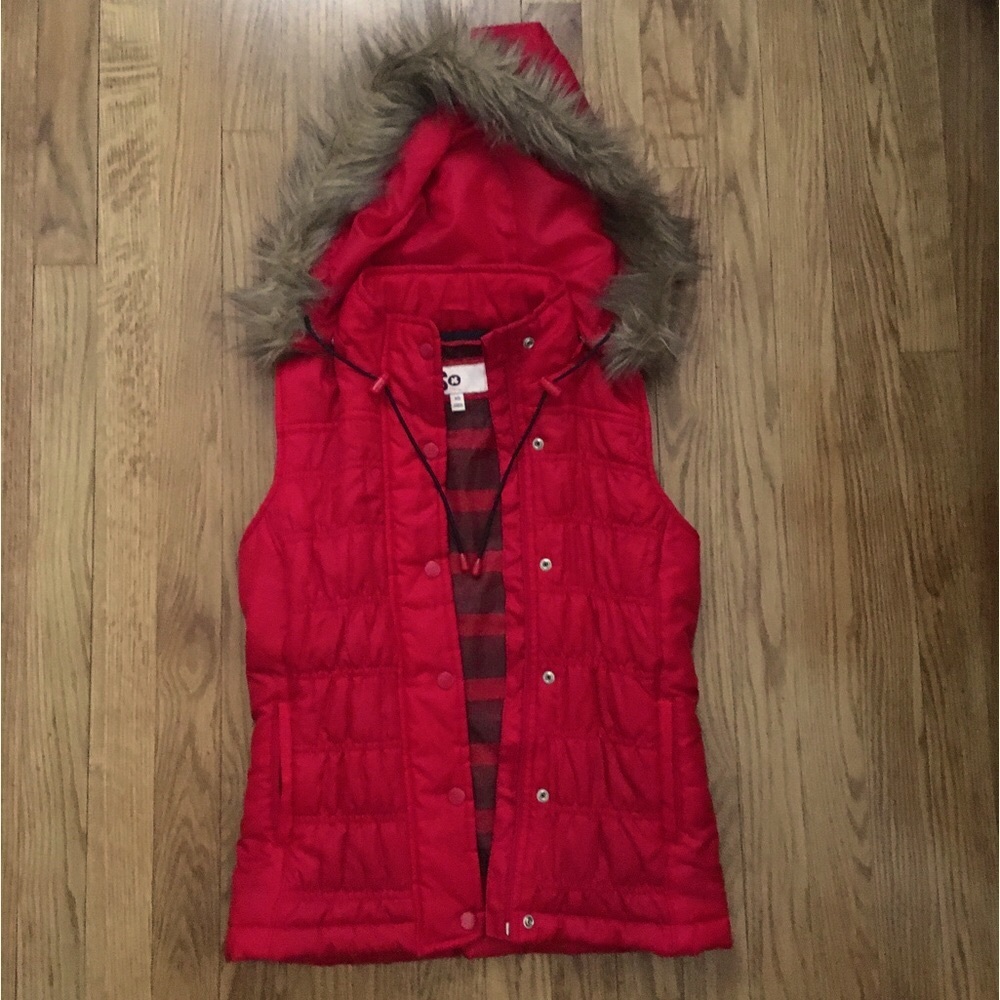 OS winter vest hoodie jacket